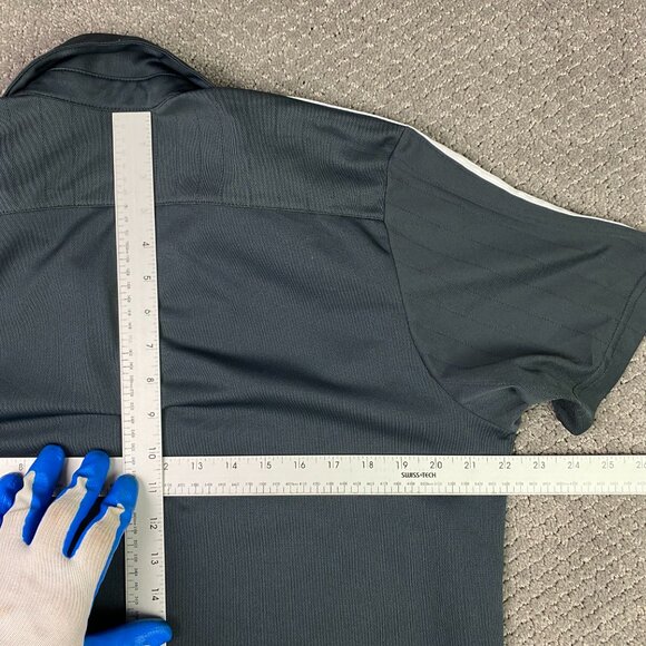 Adidas 2014 Toronto FC Polo Shirt Jersey Men's Large Gray - Picture 7 of 9